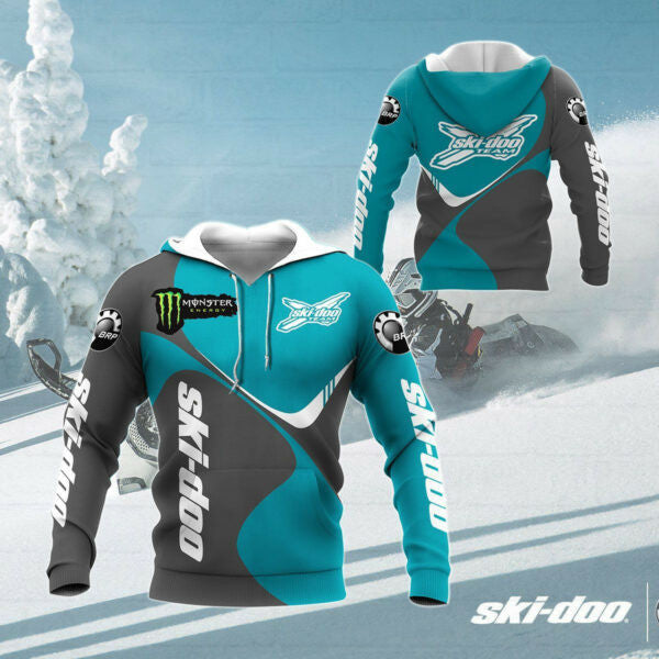 Ski-doo Racing Team 7k774 Fan Gift 3d Zip Hoodie Hoodie Ii0 2222