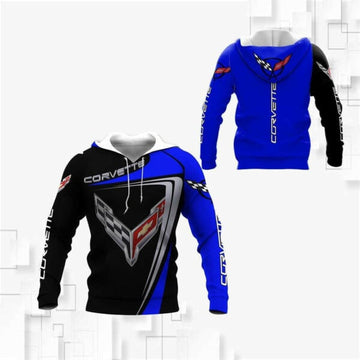 Chevrolet Corvette Shirt Fan Gift 770, Stylist Unisex 3d Hoodie Zip Hoodie 1595