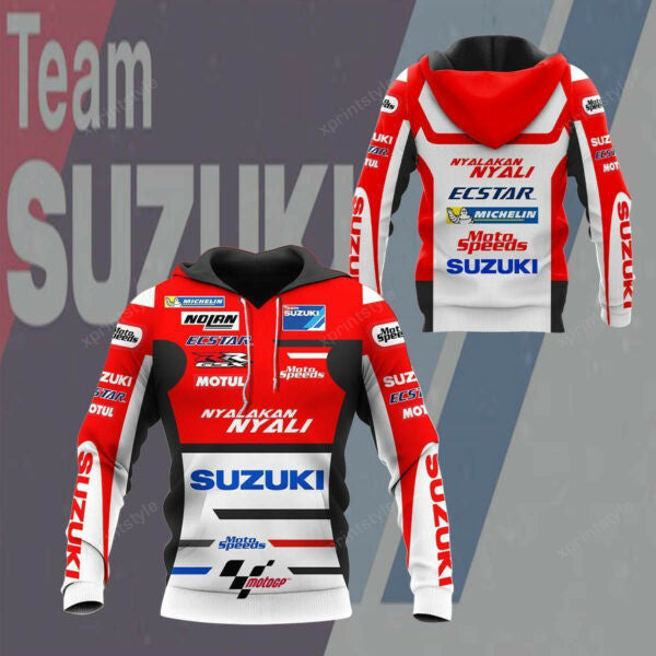 Suzuki Racing Shirt Fan Gift 509, Stylist Unisex 3d Hoodie Zip Hoodie 1793