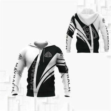 Maybach Shirt Fan Gift 1028, Stylist Unisex 3d Hoodie Zip Hoodie 2