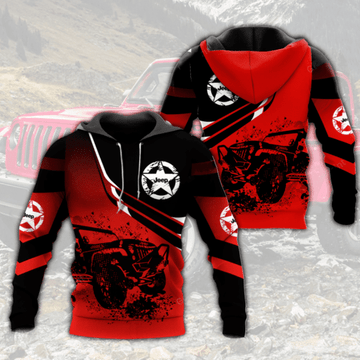 Jeep Wrangler 5 Fan Gift, Jeep Wrangler Aop Hoodie 124