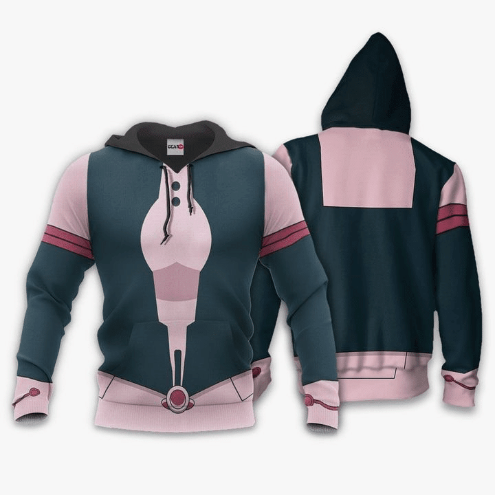 Ochako Uraraka My Hero Academia Anime Manga For Men And Women 3d Hoodie Zip Hoodie