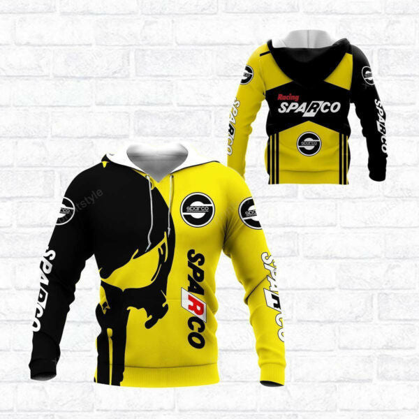 Sparco Racing Shirt Fan Gift 744, Stylist Unisex 3d Hoodie Zip Hoodie 2496