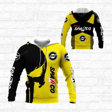 Sparco Racing Shirt Fan Gift 744, Stylist Unisex 3d Hoodie Zip Hoodie 2496