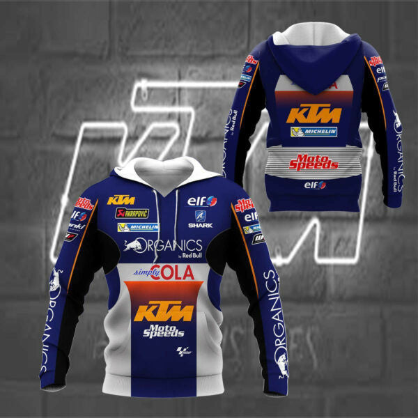Ktm Racing Shirt Fan Gift 596, Stylist Unisex 3d Hoodie Zip Hoodie 1766