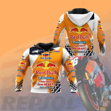 Repsol Honda Shirt Fan Gift 114, Stylist Unisex 3d Hoodie Zip Hoodie 2308