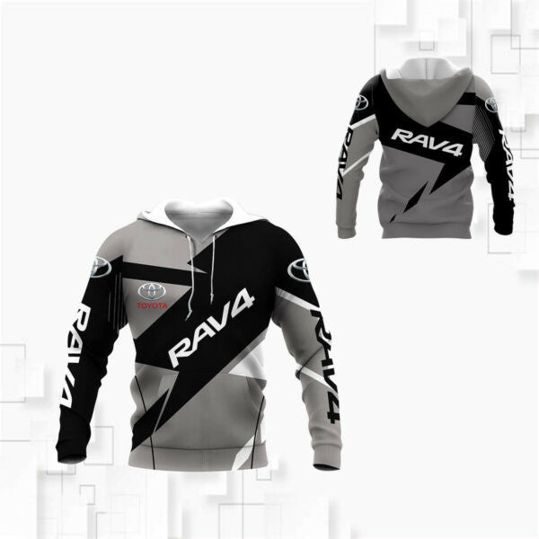 Toyota Rav4 Shirt Fan Gift 813, Stylist Unisex 3d Hoodie Zip Hoodie 2637