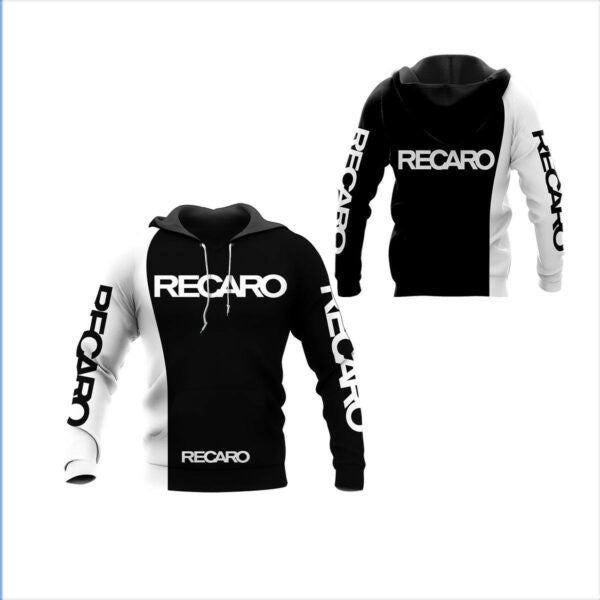 Recaro Shirt Fan Gift 349, Stylist Unisex 3d Hoodie Zip Hoodie 1891