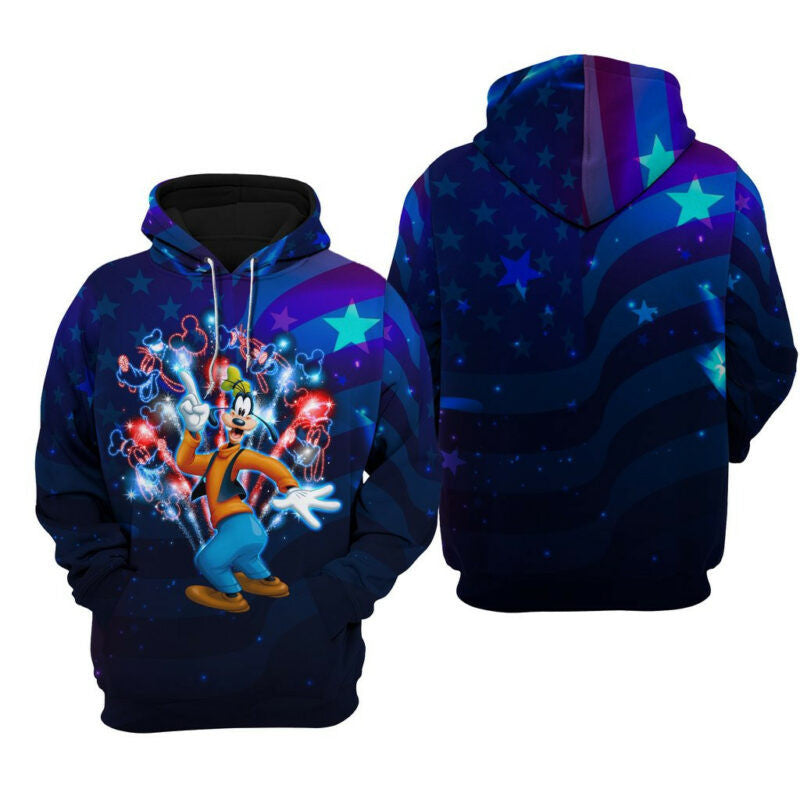 Groofy And Friend July 4th Hoodie Zip Hoodie