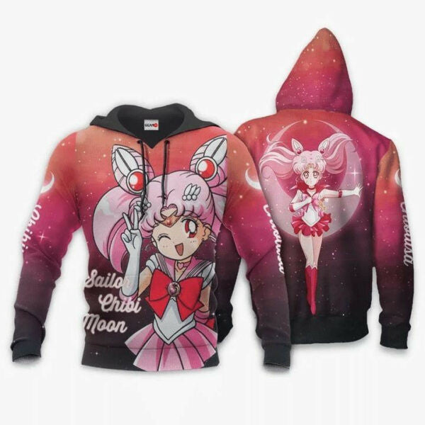 Chibiusa Sailon Chibi Moon Anime Manga Sailor Moon Aop Hoodie 1757