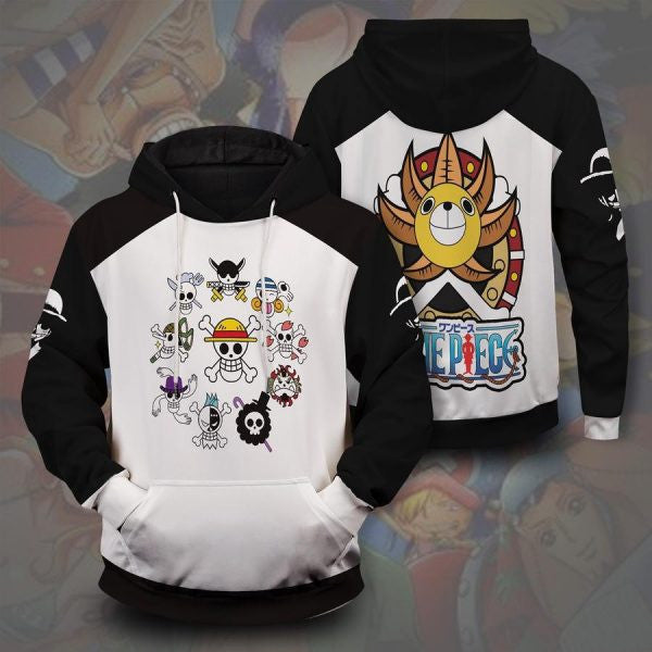 One Piece Straw Hat Pirates Anime 2k601 Lover Gift ,one Piece Straw Hat Pirates All Over Print 3d Hoodie 2678