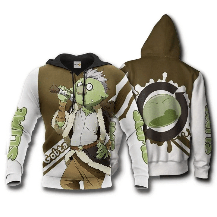 Slime Gobta Tensura Anime Manga For Men And Women 3d Hoodie Zip Hoodie