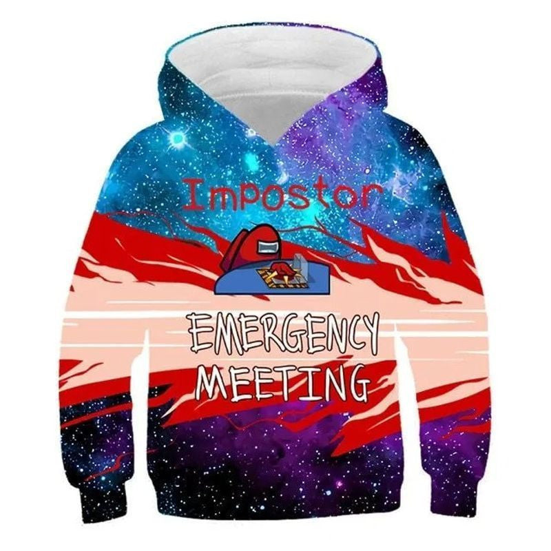 2021 Among Us New Over Print 3d Hoodie Zip Hoodie 2