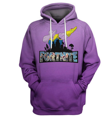 Fortnite Dabbing 3d Hoodie Zip Hoodie