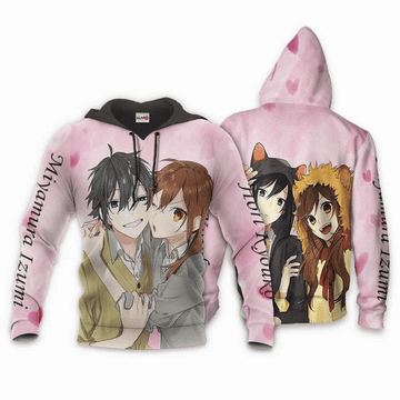 Hori Kyouko And Miyaura Izumi Anime Manga Hori San To Miyamura Kun For Men And Women 3d Hoodie Zip Hoodie