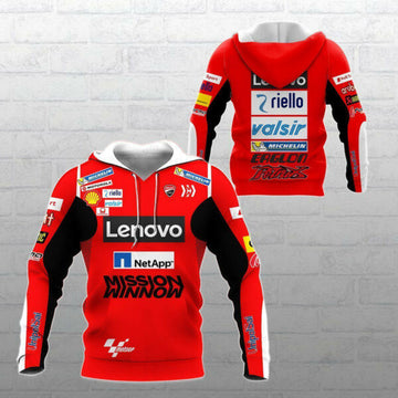 Ducati Racing Shirt Fan Gift 534, Stylist Unisex 3d Hoodie Zip Hoodie 1121