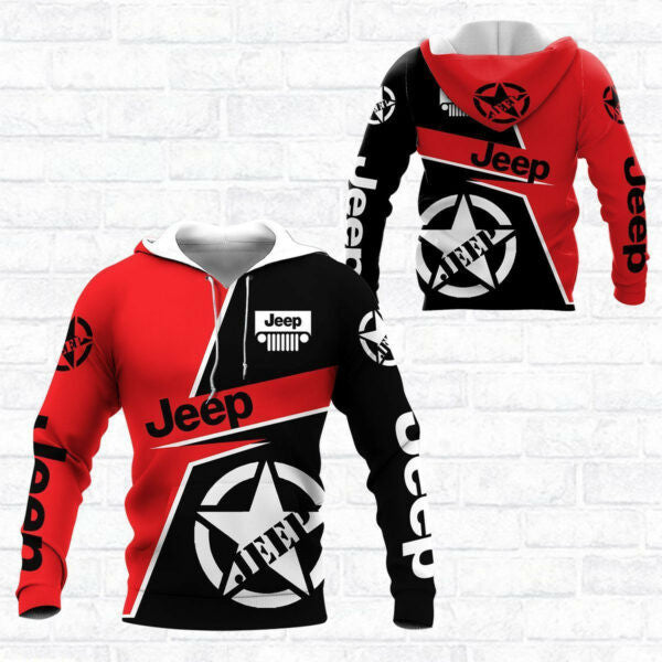 Jeep Shirt Fan Gift 939, Stylist Unisex 3d Hoodie Zip Hoodie 504
