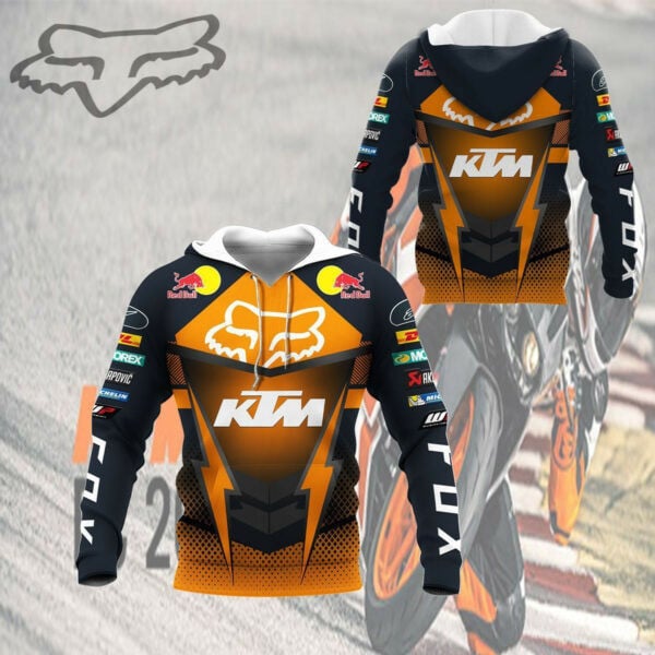 Ktm Racing Shirt Fan Gift 611, Stylist Unisex 3d Hoodie Zip Hoodie 1499