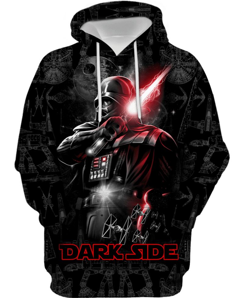 Dark Side Darth Vader 3d Hoodie