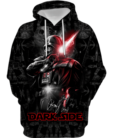 Dark Side Darth Vader 3d Hoodie
