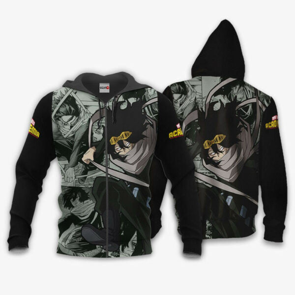 Shouta Aizawa Anime My Hero Academia Manga 1k990 Fan Gift Stylist Unisex Cartoon Graphic Outfits Aop 3d Hoodie Zip Hoodie 2130