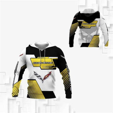 Chevrolet Corvette Shirt Fan Gift 772, Stylist Unisex 3d Hoodie Zip Hoodie 1163