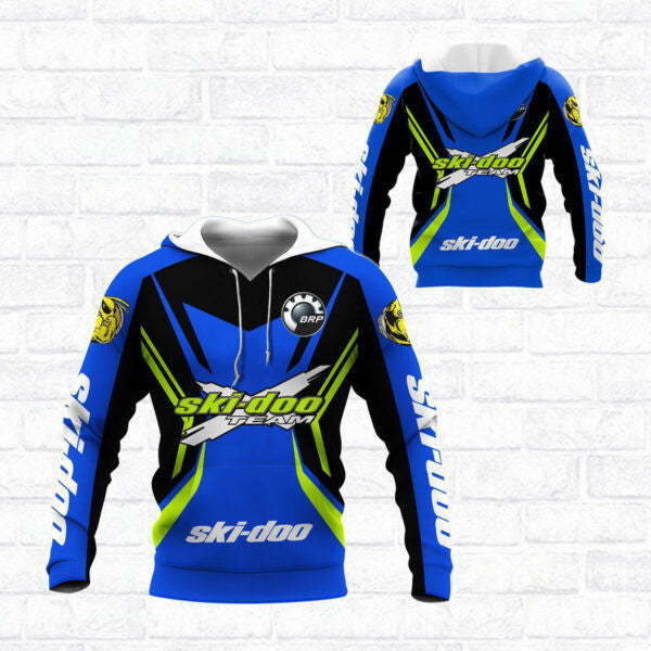 Ski-doo Racing Team 7k784 Fan Gift 3d Zip Hoodie Hoodie Ii0 2119