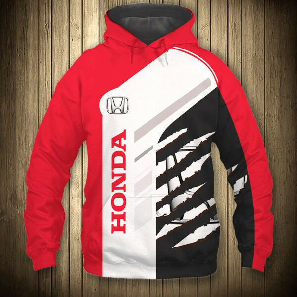Honda Sport Car 5k482 Fan Gift Stylist Unisex Cartoon 3d Hoodie Zip Hoodie 458