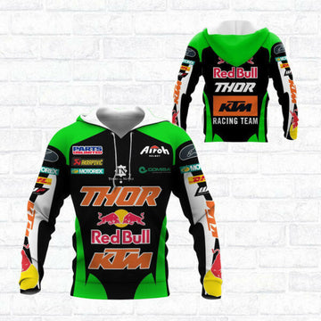 Red Bull Ktm Factory Racing F1 8k103 Fan Gift 3d Zip Hoodie Hoodie Ii0 2278