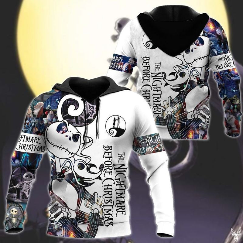 Jack Skellington Hoodie 3d