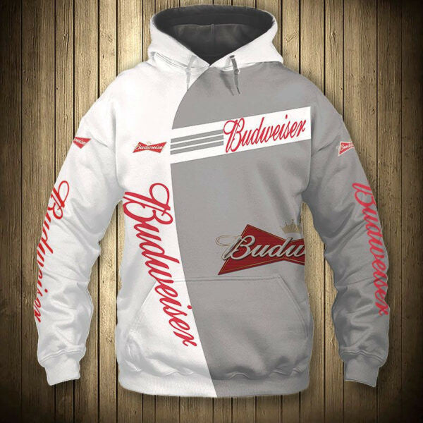 Budweiser King Beer 5k414 Fan Gift Stylist Unisex Cartoon 3d Hoodie Zip Hoodie 1366