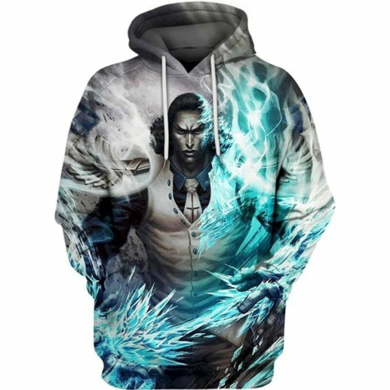 Kuzan Frozen One Piece Full 3d Hoodie