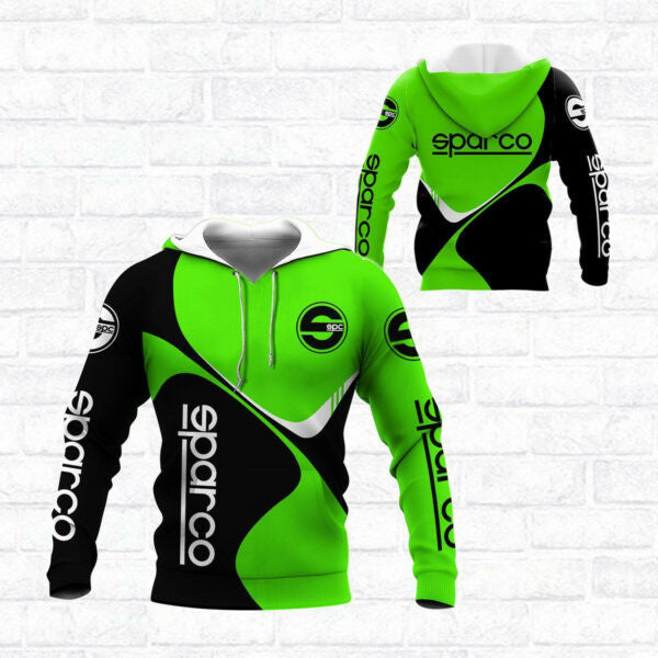 Sparco Shirt Fan Gift 323, Stylist Unisex 3d Hoodie Zip Hoodie 2254