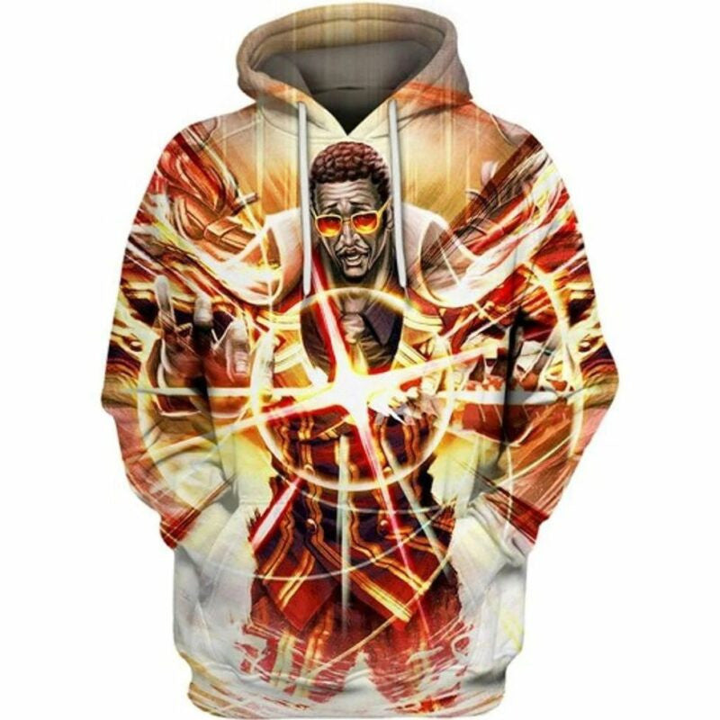 Kizaru One Piece Glow All Over Printing 3d Hoodie