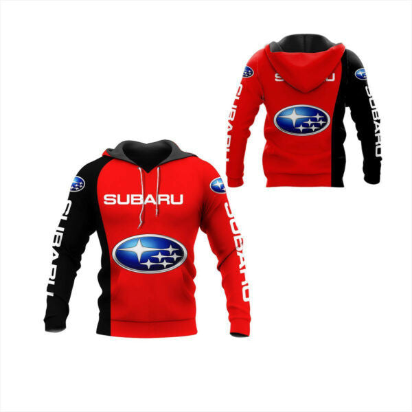 Subaru Shirt Fan Gift 141, Stylist Unisex 3d Hoodie Zip Hoodie 2661