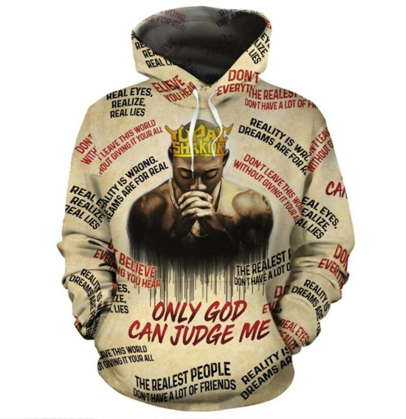 Tupac Shakur 2 All-over 3d Hoodie Zip Hoodie