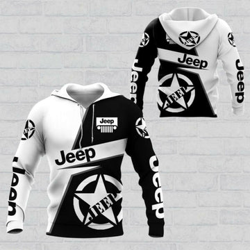 Jeep Shirt Fan Gift 940, Stylist Unisex 3d Hoodie Zip Hoodie 1708