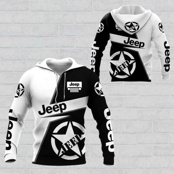 Jeep Shirt Fan Gift 940, Stylist Unisex 3d Hoodie Zip Hoodie 1708