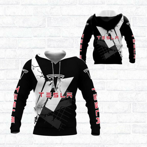 Tesla Motors Shirt Fan Gift 716, Stylist Unisex 3d Hoodie Zip Hoodie 2813