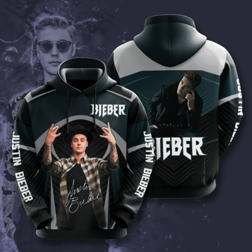 Justin Bieber 13 Anniversary 1985 2021 Signature Design Gift For Fan Custom 3d Hoodie All Over Printed Hoodie