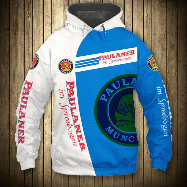 Paulaner King Beer 5k426 Fan Gift Stylist Unisex Cartoon 3d Hoodie Zip Hoodie 2603