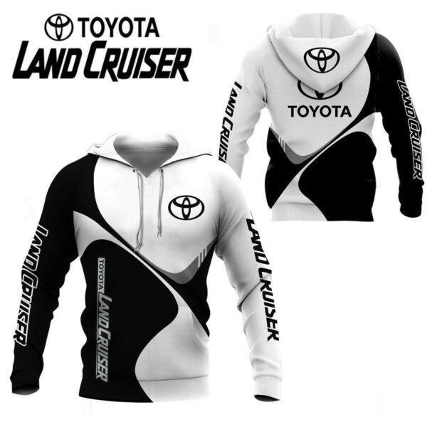 Toyota Land Cruiser Shirt Fan Gift 428, Stylist Unisex 3d Hoodie Zip Hoodie 2099