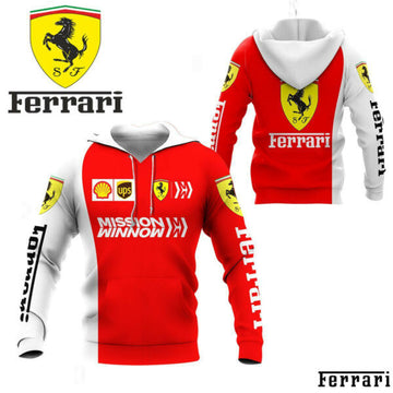 Scuderia Ferrari Luxyry Racing Car 7k975 Fan Gift 3d Zip Hoodie Hoodie Ii0 2675