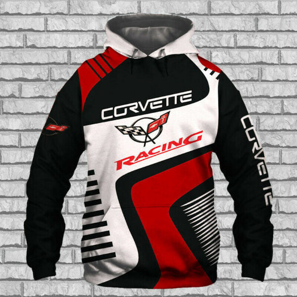 Chevrolet Corvette Racing 3d All Over Print Hoodie 356 601