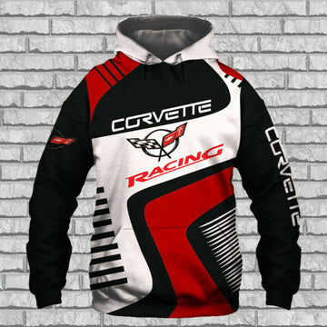 Chevrolet Corvette Racing 3d All Over Print Hoodie 356 601