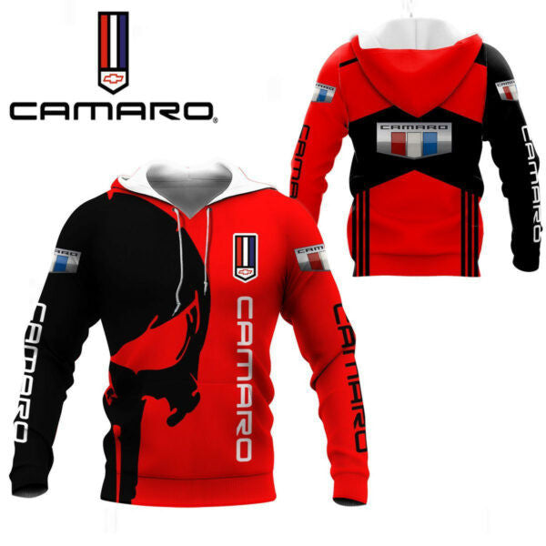 Chevrolet Camaro Shirt Fan Gift 407, Stylist Unisex 3d Hoodie Zip Hoodie 24