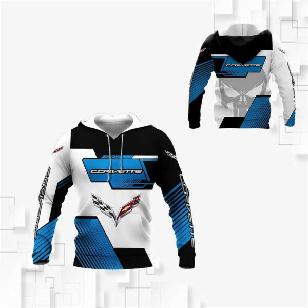 Chevrolet Corvette Shirt Fan Gift 771, Stylist Unisex 3d Hoodie Zip Hoodie 1189