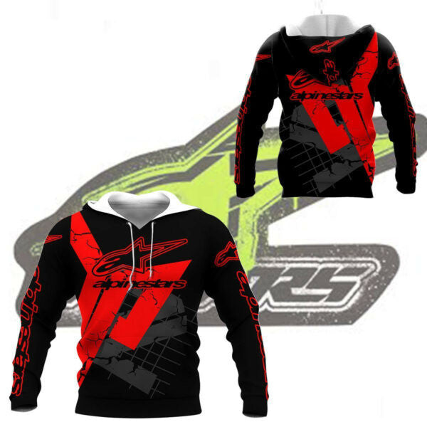 Alpinestars Shirt Fan Gift 197, Stylist Unisex 3d Hoodie Zip Hoodie 984
