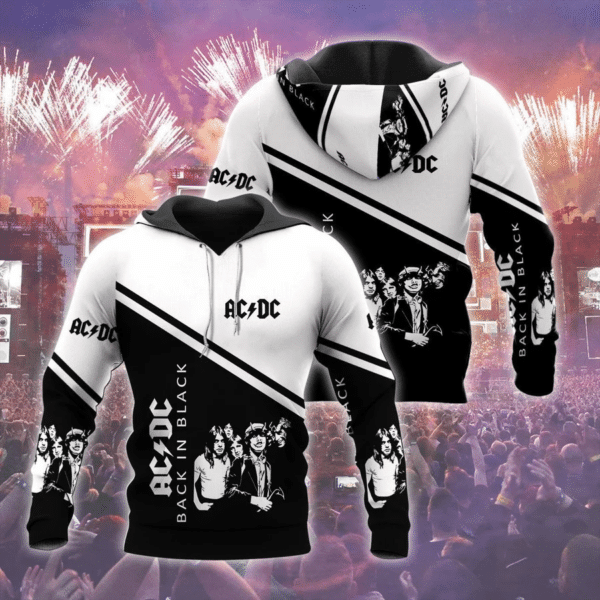 Acdc Rock Band 2 Fan Gift, Acdc Rock Band Aop Hoodie 928