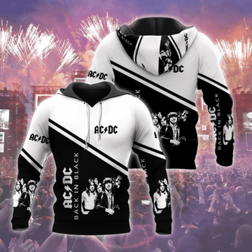 Acdc Rock Band 2 Fan Gift, Acdc Rock Band Aop Hoodie 928